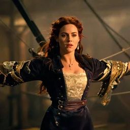 kate winslet starring in titanic, fairy tale, stunning, surrounding cinematic light, hyper detailed, ornate and intricate, 4 k cinematic octane render