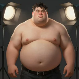 portrait of the real life Big Chungus, expressive pose, futuristic, highly detailed, digital painting, artstation, concept art, smooth, sharp focus, dramatic light, studio light, by Henry Fuseli
