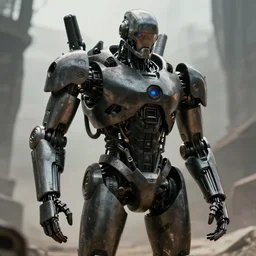 a cinematic still from Westworld, mech, masterpiece