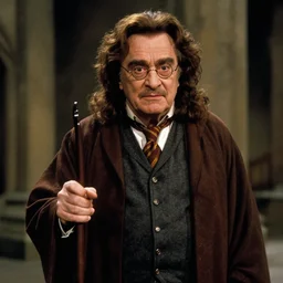 film still Danny Devito as Hagrid in Harry Potter movie