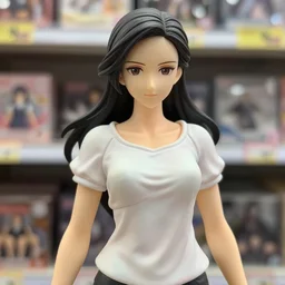 figurine of cthulu wearing an elegant summer blouse, personification, official store photo, symbolization, commercial photo, featured on amiami, lovecraftian, 8 k, 8 5 mm, beautiful composition, smooth curves