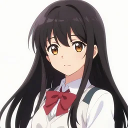 beautiful anime girl by morry