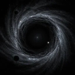 black hole illustration