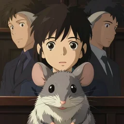 a teacher mouse, illustration concept art anime key visual trending pixiv fanbox by wlop and greg rutkowski and makoto shinkai and studio ghibli and kyoto animation symmetrical facial features