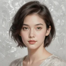 toph bei fong portrait, short dark hair, shiny background, intricate, elegant, highly detailed, digital painting, artstation, concept art, smooth, sharp focus, illustration, ruan jia, mandy jurgens, rutkowski