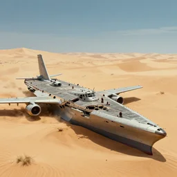 a broken aircraft carrier stranded, laying on a desert by david palumbo and raymond swanland and zack snyder sharp digital painting, desert scene, cinematic, photography, dreaming latent space. matte painting, concept art. artstation. digital render. realistic, 8 k