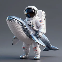 astronaut suit in the shape of a whale, global illumination ray tracing hdr chromed reflexion, gta 5 comics official fanart behance hd artstation by jesper ejsing, by rhads, makoto shinkai and lois van baarle, ilya kuvshinov, ossdraws, that looks like it is from borderlands and by feng zhu and loish and laurie greasley, victo ngai, andreas rocha, john harris fast and furious
