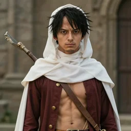 a film still of luffy in the handmaid's tale, 2 0 1 7