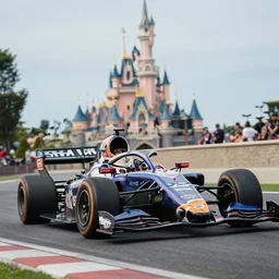 sebastien loeb driving in disneyland