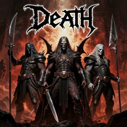 Death metal cover art by Gottfried Bammes and Giger and Bill Ellis, trending on artstation