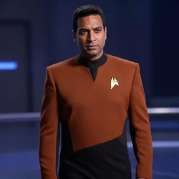 Kunal Kayyar as Dr. Julian Bashir of startrek Deep Space Nine