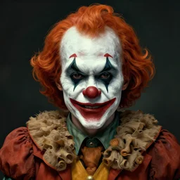 perfectly - centered - portrait of psycho clown, intricate, highly detailed, digital painting, artstation, concept art, smooth, sharp focus, illustration, unreal engine 5, 8 k, art by sam spratt