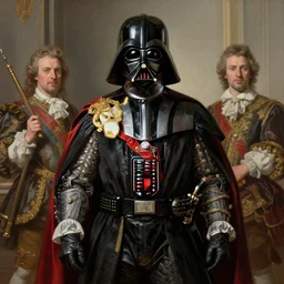 darth vader dressed as napoleon, baroque painting, intricate, elegant, highly detailed, centered, digital painting, artstation, concept art, smooth, sharp focus, illustration, artgerm, tomasz alen kopera, peter mohrbacher, donato giancola, joseph christian leyendecker, wlop, boris vallejo