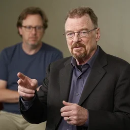 Walter White as guest of Mark Rober on YouTube