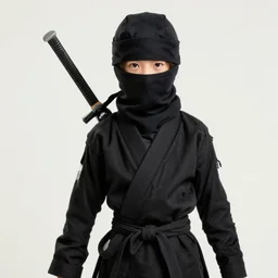 Hellen Keller as a ninja