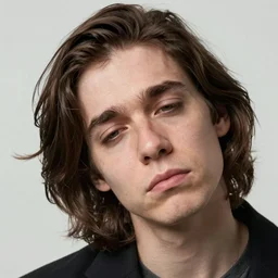portrait of the most bored person in the universe. extremely bored expression, studio light, hyper realistic photograph by annie lebowitz, award winning