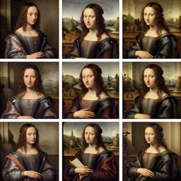 collage of renaissance paintings