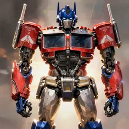 optimus prime portrait by chiho aoshima, digital art