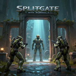 splitgate : halo with portals