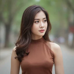 a young woman, by bao pham