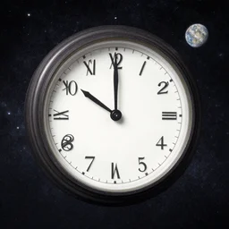 time and relative dimension in space