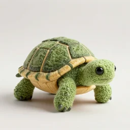 a turtle made out of wool, photography, award winning, 8 k, detailed