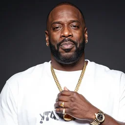 rick ross with a massive huge ginormous wow it's so big head