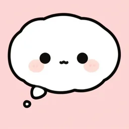 cute thought bubble