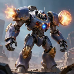 protoss archon photon cannon beautiful art uhd 4 k, artstation, hdr, 4 k, incredible detail, cinematic lighting, unreal engine 5