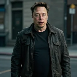 a Film still of Elon musk as a homeless person in the new Christopher Nolan movie, 4k