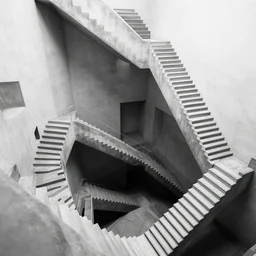never ending stairs, escher style