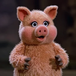 movie still of miss piggy in the jurassic park 1 9 9 3 movie