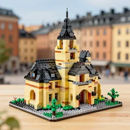 uppsala, sweden, built with lego
