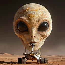 unsettling massive alien face mars rover photo footage