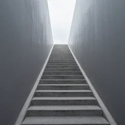one ( narrow )!! road goes to a stairway to the heavens!!, another ( wide road )! is interrupted by a giant! ( fire pit )!!!!!!!!. aerial view, christian art, masterpiece. in a combination of livina fontana and gonsalves rob.