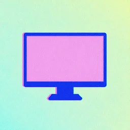 a blue pink aquamarine and yellowish green background with a pattern, a computer rendering by ronnie landfield, trending on behance, generative art, anaglyph filter, anaglyph effect, stipple