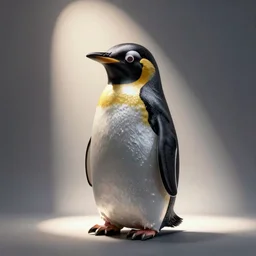 electron microscope image of a nano penguin