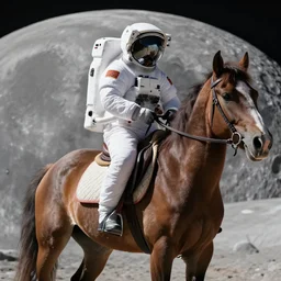 professional photo of astronaut riding a horse on the moon, hyperrealistic masterpiece, trending on artstation, cgsociety, kodakchrome, golden ratio, cinematic, composition, beautiful lighting, hyper detailed, sharp focus, octane render, 4 k, unreal engine