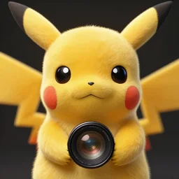 closeup portrait of pickachu, depth of field, zeiss lens, detailed, symmetrical, centered, fashion photoshoot, by Annie Leibovitz and Steve McCurry, Breathtaking, 8k resolution, extremely detailed, beautiful, establishing shot, artistic, hyperrealistic fur, octane render