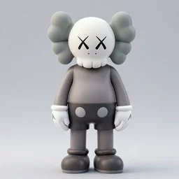 miney mouse designer toy by kaws, octane render, hyper realistic, cute, kawaii, 8 k,