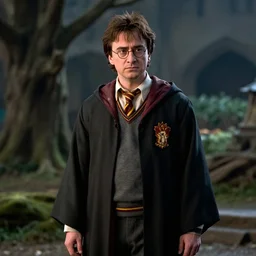 nicholas cage as hagrid from harry potter