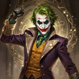 portrait of apex legends, the joker, intricate, elegant, glowing lights, highly detailed, digital painting, artstation, glamor pose, concept art, smooth, sharp focus, illustration, art by artgerm and greg rutkowski, artey freytag