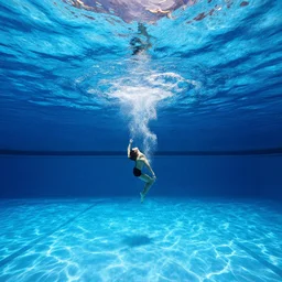 in the bottom of a swimming pool the start of the universe
