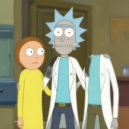 damn i really don't understand this rick and morty episode. realistic painting, trending on artstation.