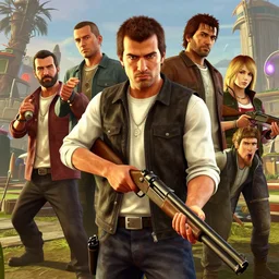 ! dream highly detailed portrait of markiplier holding a shotgun in gta v, stephen bliss, unreal engine, fantasy art by greg rutkowski, loish, rhads, ferdinand knab, makoto shinkai and lois van baarle, ilya kuvshinov, rossdraws, tom bagshaw, global illumination, radiant light, detailed and intricate environment