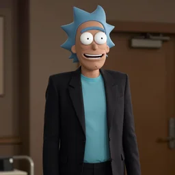 photograph of Mark Strong as Rick Sanchez