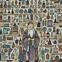 A wizard's apothecary