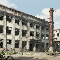 a beautiful very detailed anime illustration of abandoned office industrial architecture by claude lorrain, snowy futuristic dramatic lighting thermal imaging galactic anime, archdaily, wallpaper, highly detailed, trending on artstation.