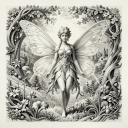 a faerie, symmetry, detailed, by jean - baptiste monge and maxfield parrish