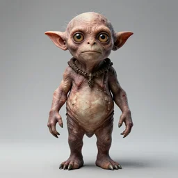 photo of demon gollum, fullbody portrait, realistic face, detailed, sony a 7 r